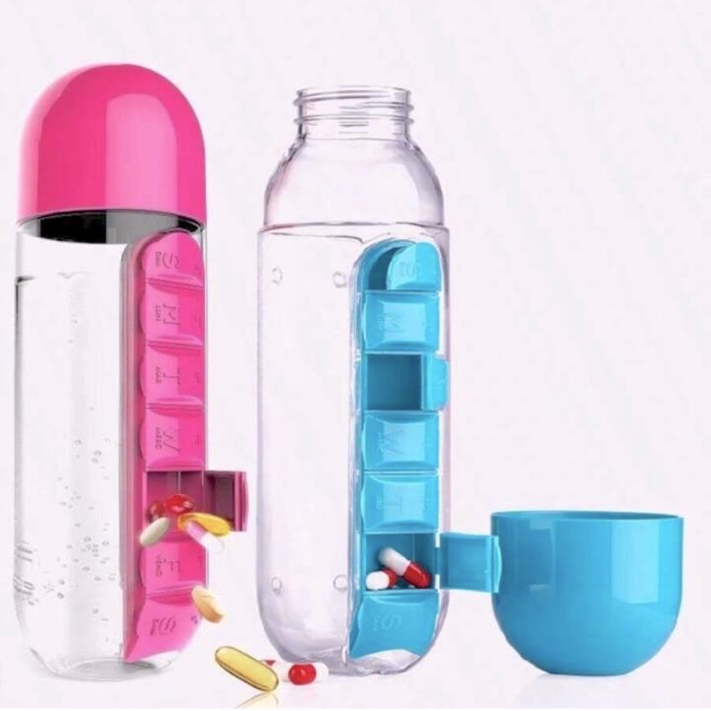 Pill & Vitamin Water Bottle
